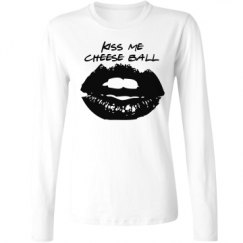 Ladies Relaxed Fit Basic Long Sleeve Tee