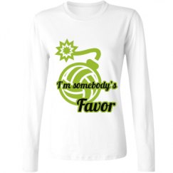 Ladies Relaxed Fit Basic Long Sleeve Tee