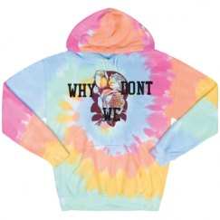 Unisex Tie-Dye Fleece Hoodie