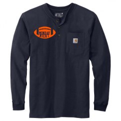 Unisex Carhartt Long Sleeve Henley Tee 