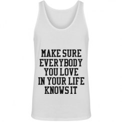 Unisex Jersey Tank Top