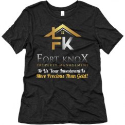 Ladies Relaxed Fit Super Soft Triblend Tee