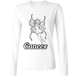 Ladies Relaxed Fit Basic Long Sleeve Tee