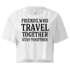 Ladies Festival Cali Crop Top Tee