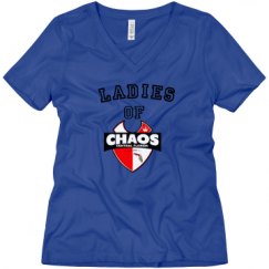 Ladies Relaxed Fit V-Neck Tee