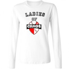 Ladies Relaxed Fit Basic Long Sleeve Tee