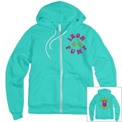 DONDIFITNESS FULL ZIP HOODIE