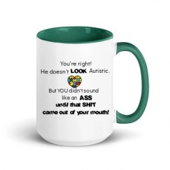 15oz Ceramic Mug with Color Inside