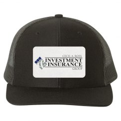 Snapback Trucker Hat - Rectangle Patch