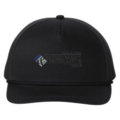 Snapback Five-Panel Rope Hat