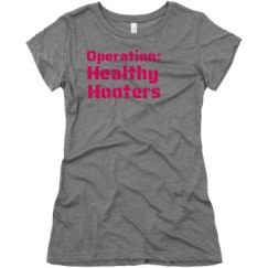 Ladies Slim Fit Super Soft Triblend Tee