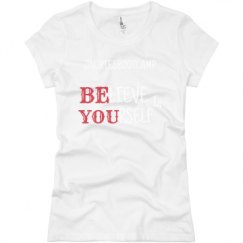 Ladies Slim Fit Basic Promo Jersey Tee