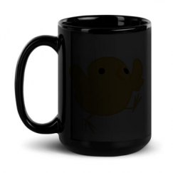 15oz Black Glossy Mug