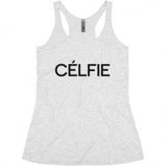 Ladies Slim Fit Super Soft Racerback Triblend Tank