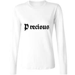 Ladies Relaxed Fit Basic Long Sleeve Tee