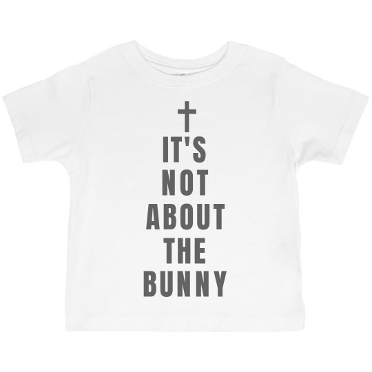 Silly Rabbit Easter is for Jesus Cute 3//4 Sleeve Baseball Jersey Toddler Shirt