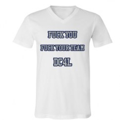 Unisex V-Neck Jersey Tee