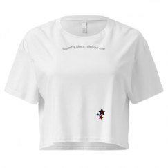 Ladies Festival Cali Crop Top Tee