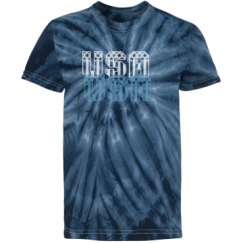 Youth Tie-Dye Cyclone Pinwheel Tee