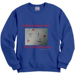 Unisex Film and Foil Crewneck Sweatshirt