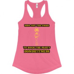 Ladies Slim Fit Racerback Tank Top