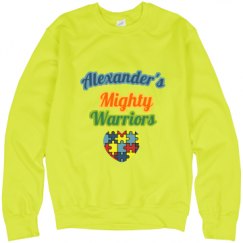 Unisex Neon Crewneck Sweatshirt