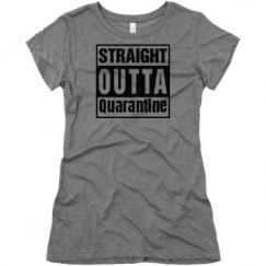 Ladies Slim Fit Super Soft Triblend Tee