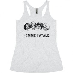 Ladies Slim Fit Super Soft Racerback Triblend Tank