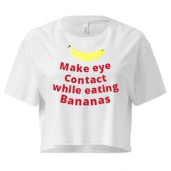 Ladies Festival Cali Crop Top Tee