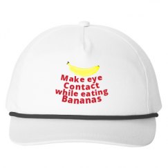 Snapback Five-Panel Rope Hat