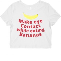 Banana Fit Crop