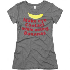 Ladies Slim Fit Super Soft Triblend Tee