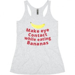 Ladies Slim Fit Super Soft Racerback Triblend Tank