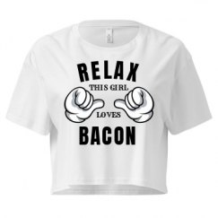 Ladies Festival Cali Crop Top Tee