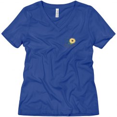Jazzy Jewelz Logo V-neck