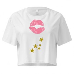 Ladies Festival Cali Crop Top Tee