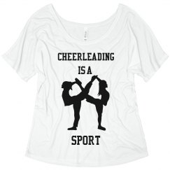 Cheerleading is a SPORT