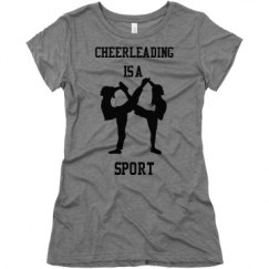 Ladies Slim Fit Super Soft Triblend Tee