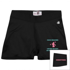 DONDIFITNESS LADIES COMPRESSION SHORTS