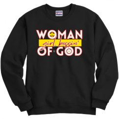 Unisex Film and Foil Crewneck Sweatshirt