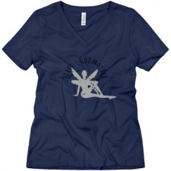 Ladies Relaxed Fit V-Neck Tee