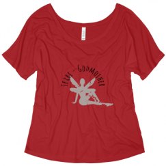 Ladies Flowy Slouchy Tee