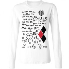 Ladies Relaxed Fit Basic Long Sleeve Tee