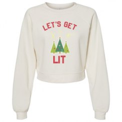 Women's Raglan Pullover Fleece