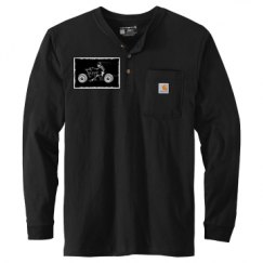 Unisex Carhartt Long Sleeve Henley Tee