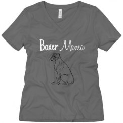 Ladies Relaxed Fit V-Neck Tee