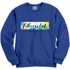 Unisex Film and Foil Crewneck Sweatshirt