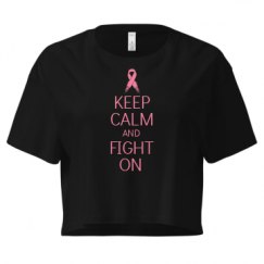 Ladies Festival Cali Crop Top Tee