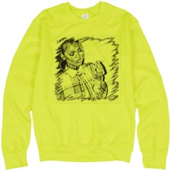 Unisex Neon Crewneck Sweatshirt