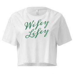 Ladies Festival Cali Crop Top Tee